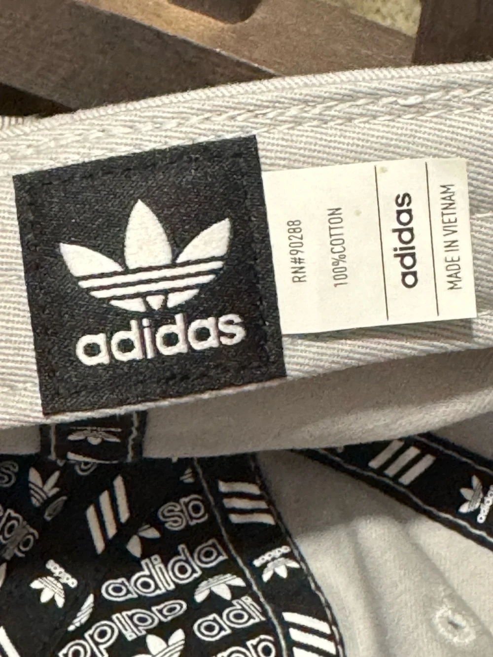 ADIDAS Trefoil Dad Hat OS Light Gray NWOT